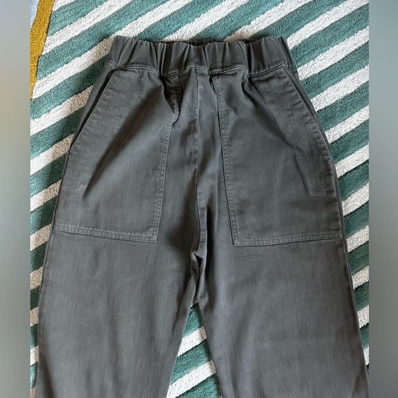 Micaela Greg Utility Pant, Olive - Picture 3 of 10